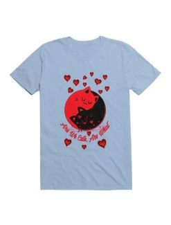 Wholesale ✨ Kawaii Yin Yang Cute Cats T-Shirt ❤️ -HT Style Outlet Store 19564639 hi