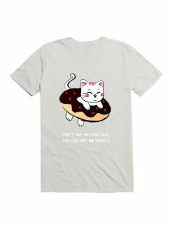 Promo ✨ Kawaii buy me donuts T-Shirt 👍 -HT Style Outlet Store 19564835 hi