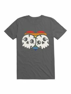 Cheap ❤️ Kawaii Cute Skulls Pride T-Shirt 🎉 -HT Style Outlet Store 19565069 hi