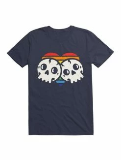 Cheap ❤️ Kawaii Cute Skulls Pride T-Shirt 🎉