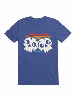 Cheap ❤️ Kawaii Cute Skulls Pride T-Shirt 🎉 -HT Style Outlet Store 19565087 hi