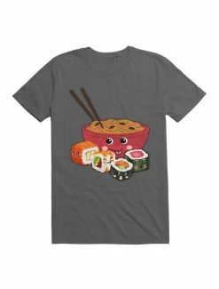 Top 10 ✔️ Kawaii Happy Noodles & Sushi T-Shirt 🌟 -HT Style Outlet Store 19565267 hi
