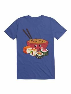 Top 10 ✔️ Kawaii Happy Noodles & Sushi T-Shirt 🌟 -HT Style Outlet Store 19565312 hi 1