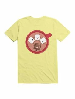 New 🔥 Kawaii Hot Chocolate Marshmallow Pool Party T-Shirt ✨ -HT Style Outlet Store 19565348 hi