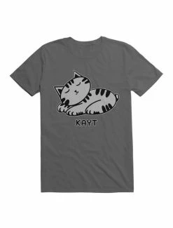 Buy 🎉 Kawaii KAYT Cat With No Tail Manx Celtic Kawaii Collection T-Shirt 🤩 -HT Style Outlet Store 19565456 hi