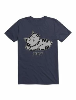 Buy 🎉 Kawaii KAYT Cat With No Tail Manx Celtic Kawaii Collection T-Shirt 🤩 -HT Style Outlet Store 19565492 hi