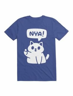 Buy 👏 Kawaii Oke "Nya!" Cat T-Shirt 😉 -HT Style Outlet Store 19565546 hi 1