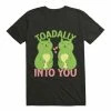 Wholesale ✨ Kawaii Toadally Into You Funny Frog Valentine's Day Pun T-Shirt ⌛
