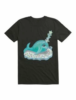 Outlet 🥰 Kawaii Winter Narwhal T-Shirt 🌟 -HT Style Outlet Store 19565861 hi