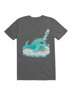 Outlet 🥰 Kawaii Winter Narwhal T-Shirt 🌟 -HT Style Outlet Store 19565870 hi