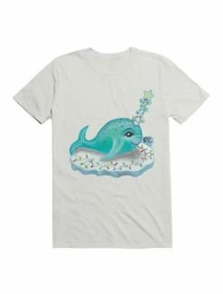 Outlet 🥰 Kawaii Winter Narwhal T-Shirt 🌟 -HT Style Outlet Store 19565888 hi 1
