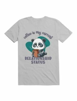 Promo ✔️ Kawaii Coffee is My Current Relationship Status T-Shirt 🧨