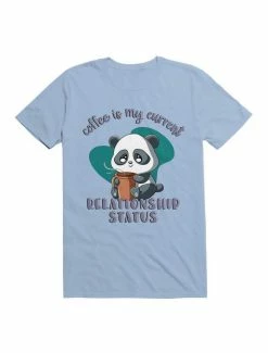 New 🥰 Kawaii Coffee is My Current Relationship Status T-Shirt 😍