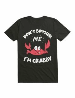 Coupon 🎁 Kawaii Don't Bother Me I'm Crabby T-Shirt 🧨