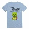 Top 10 🎉 Kawaii I Turtley Love You, Cool Design For Turtle T-Shirt 😉 -HT Style Outlet Store 19566073 hi