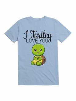 Top 10 🎉 Kawaii I Turtley Love You, Cool Design For Turtle T-Shirt 😉