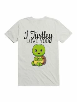 Best deal ✨ Kawaii I Turtley Love You, Cool Design For Turtle T-Shirt 🌟