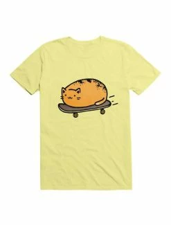 Best reviews of 🎁 Kawaii Skateboarding Kitty Loaf T-Shirt 😉