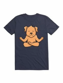 Hot Sale 🔔 Kawaii Cute Yoga 🐶 Dog T-Shirt 🧨 -HT Style Outlet Store 19566442 hi