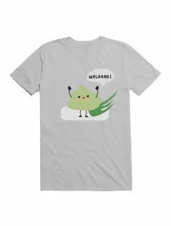 Best deal 👍 Kawaii Happy Wasabi Greetings T-Shirt 🔥 -HT Style Outlet Store 19566640 hi