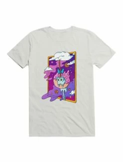 Discount 👍 Kawaii Kitty In A Donut T-Shirt ✔️ -HT Style Outlet Store 19566766 hi