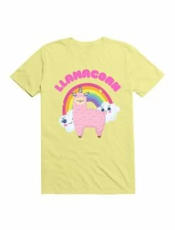 Flash Sale 🔥 Kawaii Llamacorn T-Shirt ✔️ -HT Style Outlet Store 19566793 hi