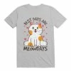 Hot Sale 🎉 Kawaii Best Days Are Meowdays Cat Lover T-Shirt 👏 -HT Style Outlet Store 19567208 hi