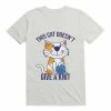 Wholesale 🎉 Kawaii This Cat Doesn't Give A Knit T-Shirt 🥰 -HT Style Outlet Store 19567334 hi