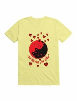 Best deal 👍 Kawaii Yin Yang Cute Cats T-Shirt 😀