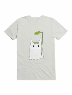 Best reviews of ⌛ Kawaii Boo Leaf T-Shirt 👏 -HT Style Outlet Store 19570750 hi