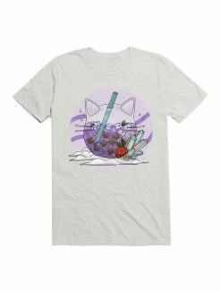 Best reviews of 😉 Kawaii Magical Cat Boba T-Shirt 😍 -HT Style Outlet Store 19571299 hi