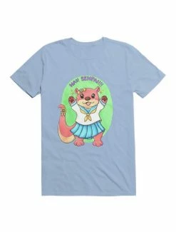 Hot Sale 💯 Kawaii Otter Senpai T-Shirt ⭐ -HT Style Outlet Store 19571398 hi
