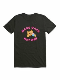 Budget 🌟 Kawaii Cake Not War T-Shirt 🌟