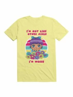 Hot Sale ❤️ Kawaii I'm Not Like Other 👧 Girls. I'm Worse T-Shirt 🤩 -HT Style Outlet Store 19572256 hi