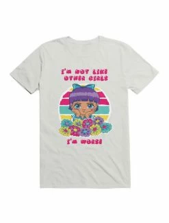 Hot Sale ❤️ Kawaii I'm Not Like Other 👧 Girls. I'm Worse T-Shirt 🤩 -HT Style Outlet Store 19572301 hi