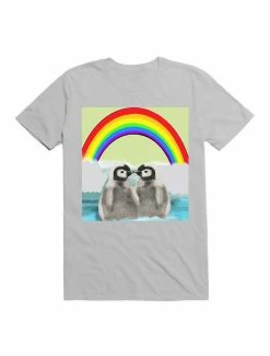Discount 🌟 Kawaii Penguin Love T-Shirt 🤩 -HT Style Outlet Store 19572337 hi