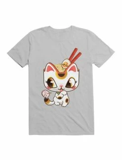 Wholesale 👍 Kawaii Lucky Ramen Cat T-Shirt ❤️ -HT Style Outlet Store 19573755 hi 1