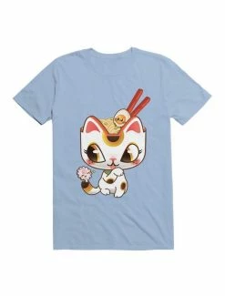 Wholesale 👍 Kawaii Lucky Ramen Cat T-Shirt ❤️ -HT Style Outlet Store 19573764 hi