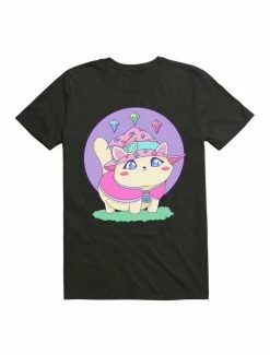 New 😉 Kawaii Magical Cat T-Shirt ❤️ -HT Style Outlet Store 19573791 hi