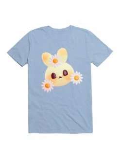 Coupon 👏 Kawaii Bunny, Flowers And Happiness T-Shirt 😍
