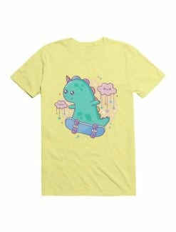 Top 10 ✔️ Kawaii Dinocorn Skater T-Shirt ❤️