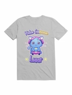 Discount 🔔 Kawaii Video GaMeow Lover T-Shirt 🎁