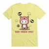 Promo 🎁 Kawaii Bad Vibes Only T-Shirt 👏 -HT Style Outlet Store 19577272 hi