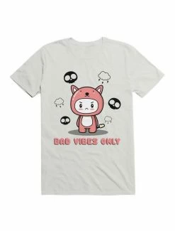 Deals ⭐ Kawaii Bad Vibes Only T-Shirt 😍