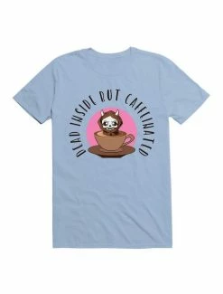 Outlet 🔥 Kawaii Dead Inside But Caffeinated T-Shirt 🔥