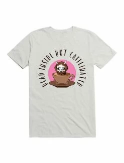 Outlet 🔥 Kawaii Dead Inside But Caffeinated T-Shirt 😍