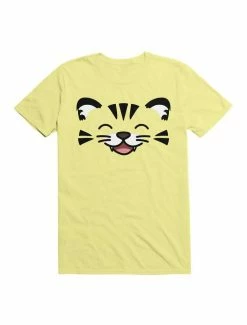 Outlet 🤩 Kawaii Happy Tiger T-Shirt 👏