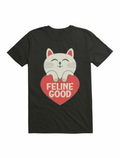 Best Pirce 🤩 Kawaii Feline Good Cute Cat Kawaii T-Shirt 👏