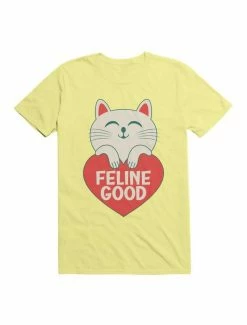 Best Pirce 🤩 Kawaii Feline Good Cute Cat Kawaii T-Shirt 👏 -HT Style Outlet Store 19578243 hi
