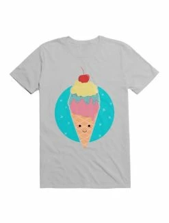 Cheap ❤️ Kawaii Ice Cream Sweet Cute T-Shirt 💯 -HT Style Outlet Store 19578378 hi